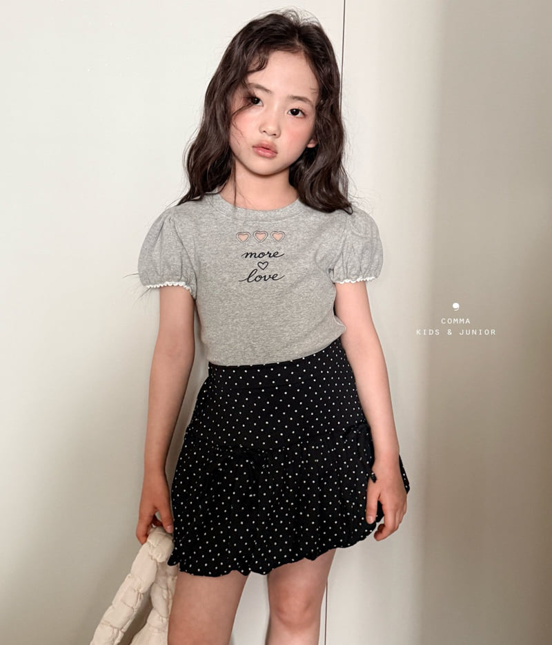 Comma - Korean Children Fashion - #kidsshorts - Dot Balloon Skirt