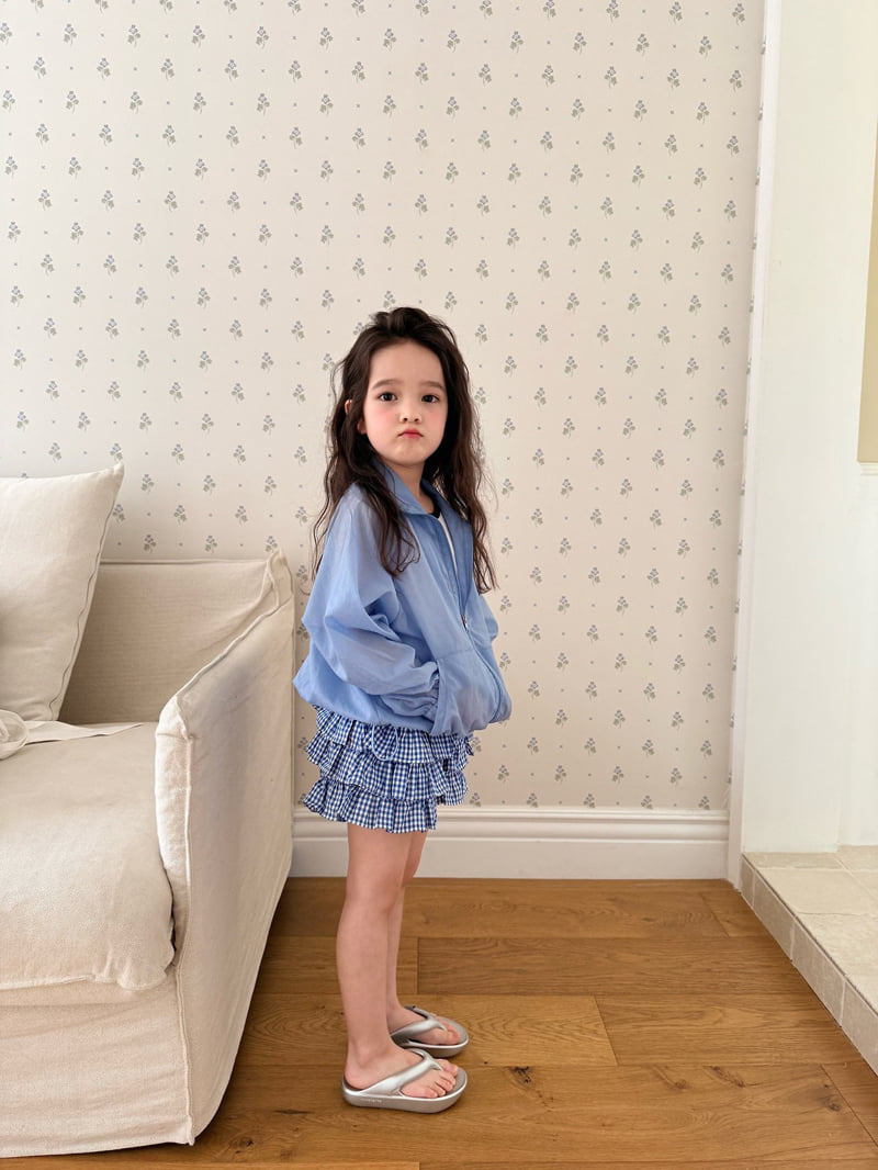 Comma - Korean Children Fashion - #kidsshorts - Check Skort - 6