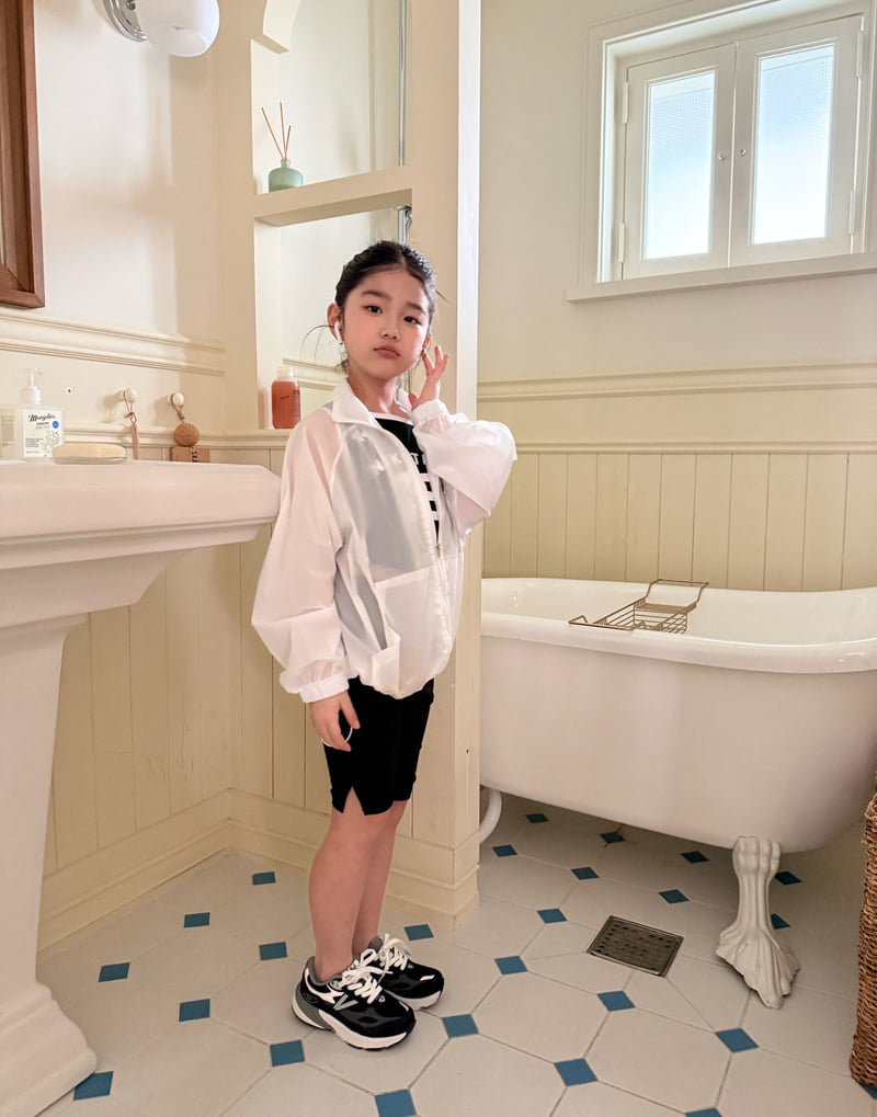 Comma - Korean Children Fashion - #kidsshorts - Slit Biker Shorts - 5