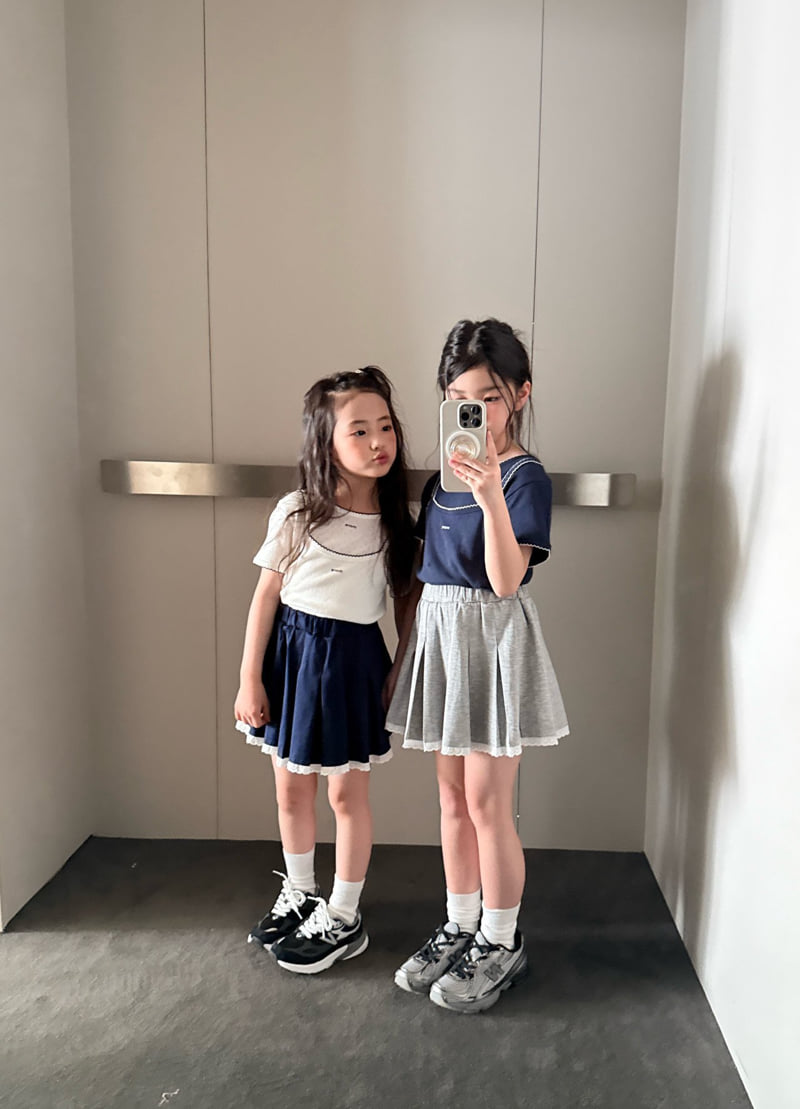 Comma - Korean Children Fashion - #kidsshorts - More Layered Tee - 11