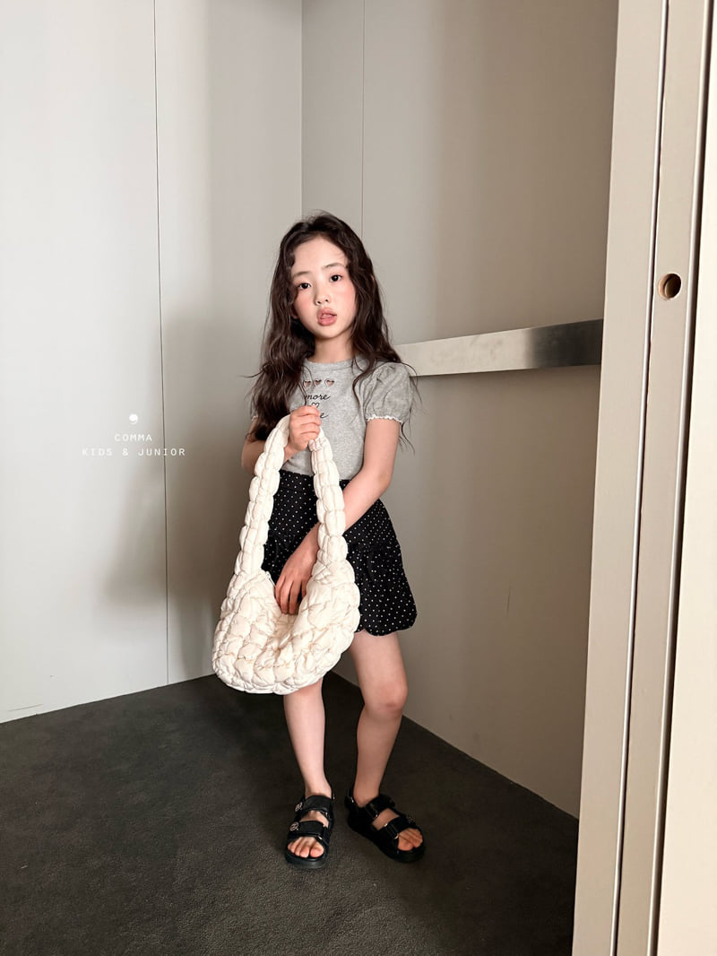 Comma - Korean Children Fashion - #kidsstore - Punching Puff Tee - 11