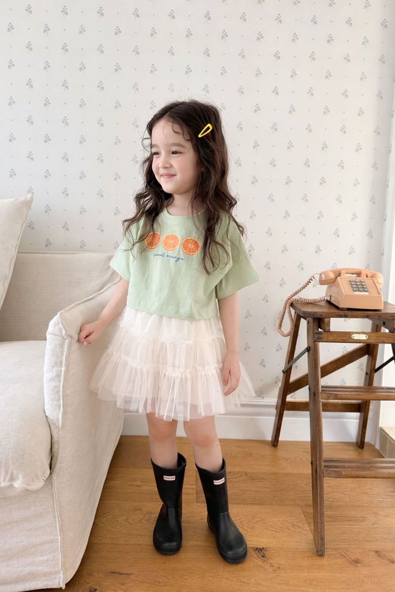 Comma - Korean Children Fashion - #kidsstore - Fruit Tee - 3