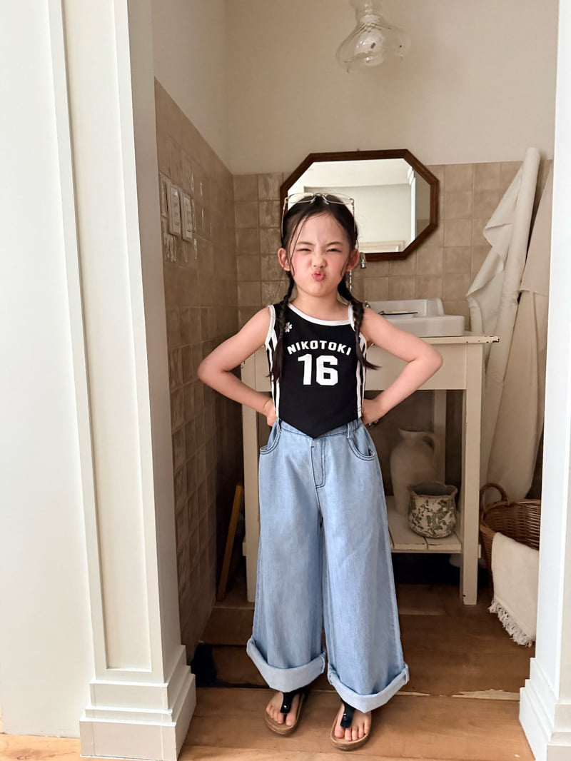 Comma - Korean Children Fashion - #kidzfashiontrend - V-Neck Sleeveless - 11