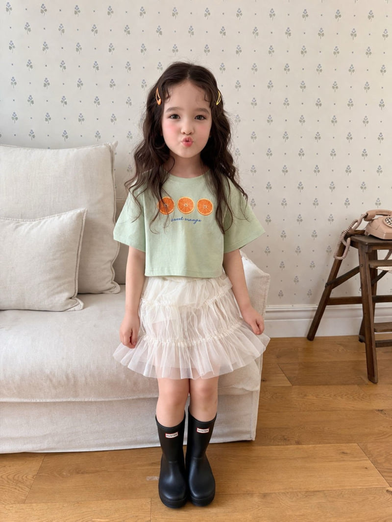 Comma - Korean Children Fashion - #kidsstore - Fruit Tee - 4