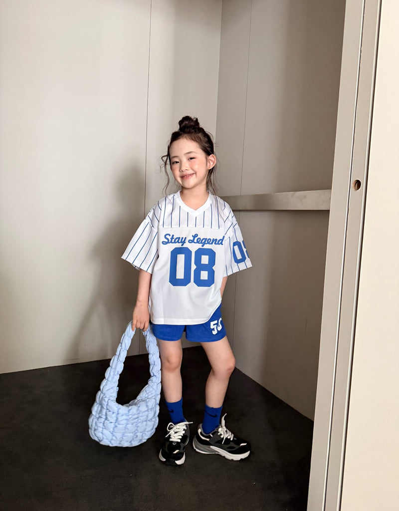 Comma - Korean Children Fashion - #kidzfashiontrend - 58 Shorts Blue - 3