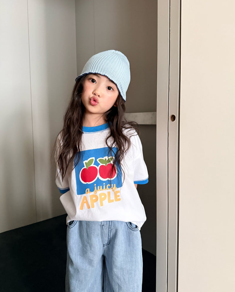 Comma - Korean Children Fashion - #littlefashionista - Apple Tee - 9