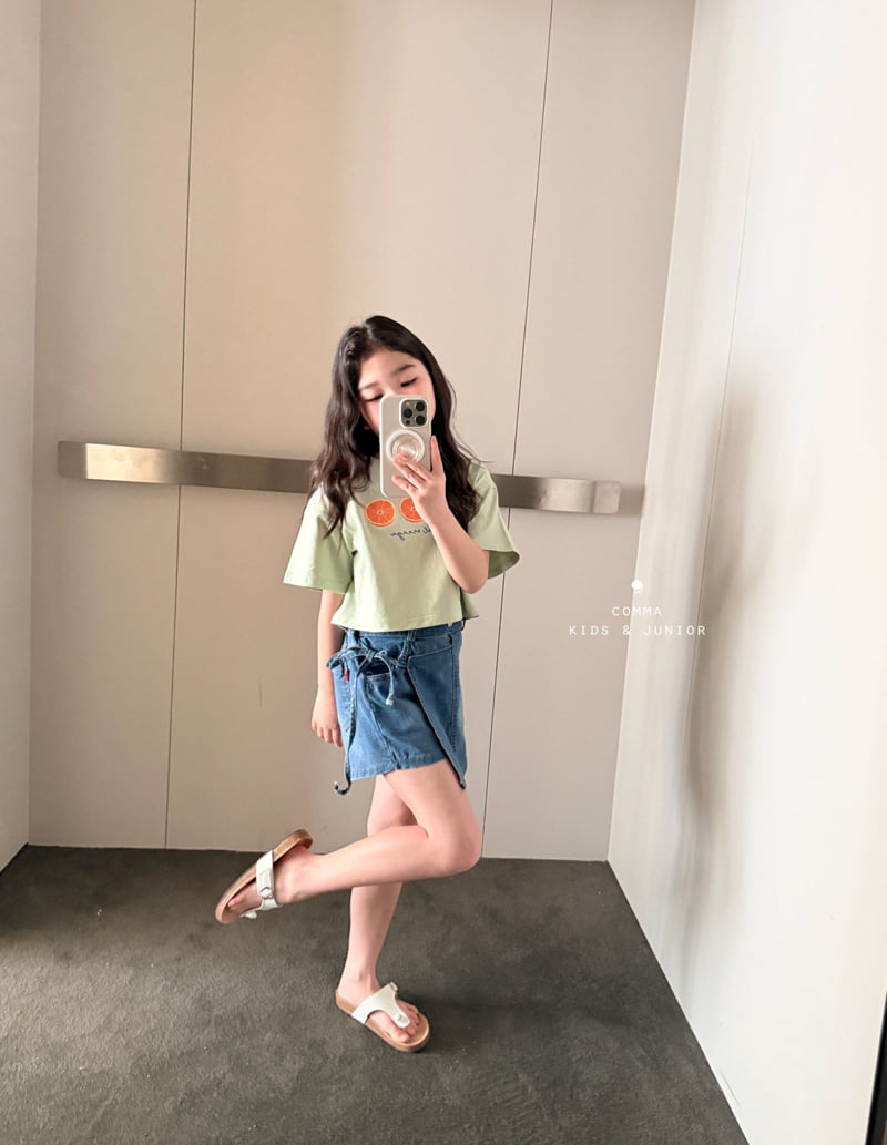 Comma - Korean Children Fashion - #littlefashionista - Fruit Tee - 6