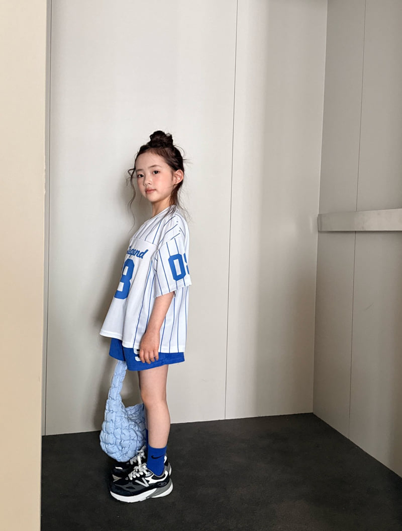 Comma - Korean Children Fashion - #littlefashionista - 58 Shorts Blue - 5