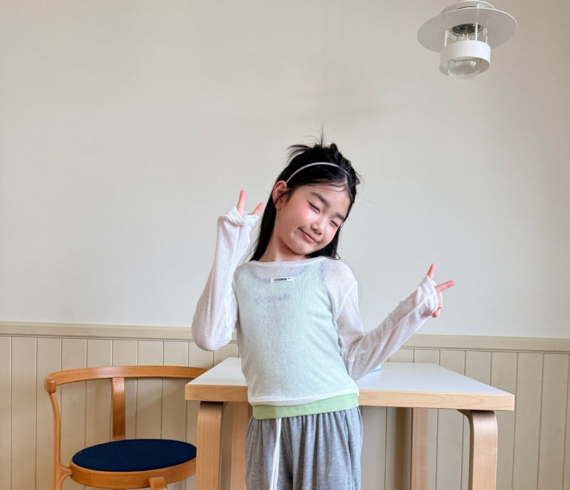 Comma - Korean Children Fashion - #littlefashionista - Sheer Label Tee - 6