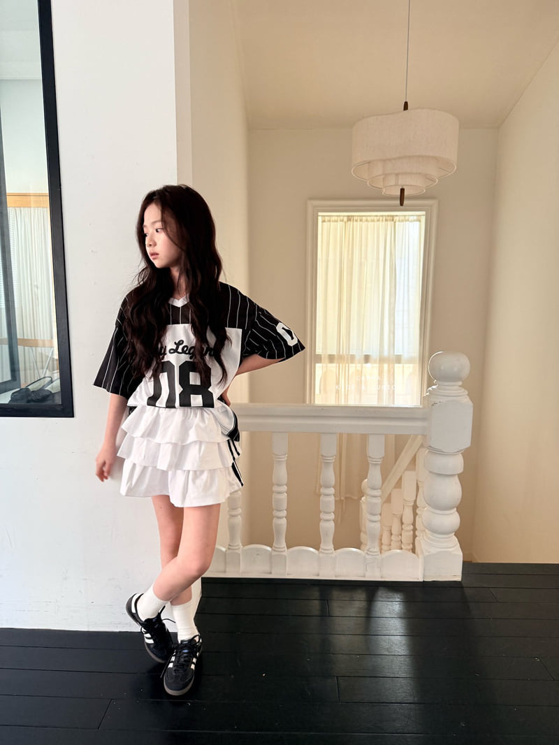 Comma - Korean Children Fashion - #littlefashionista - Number Tee - 5