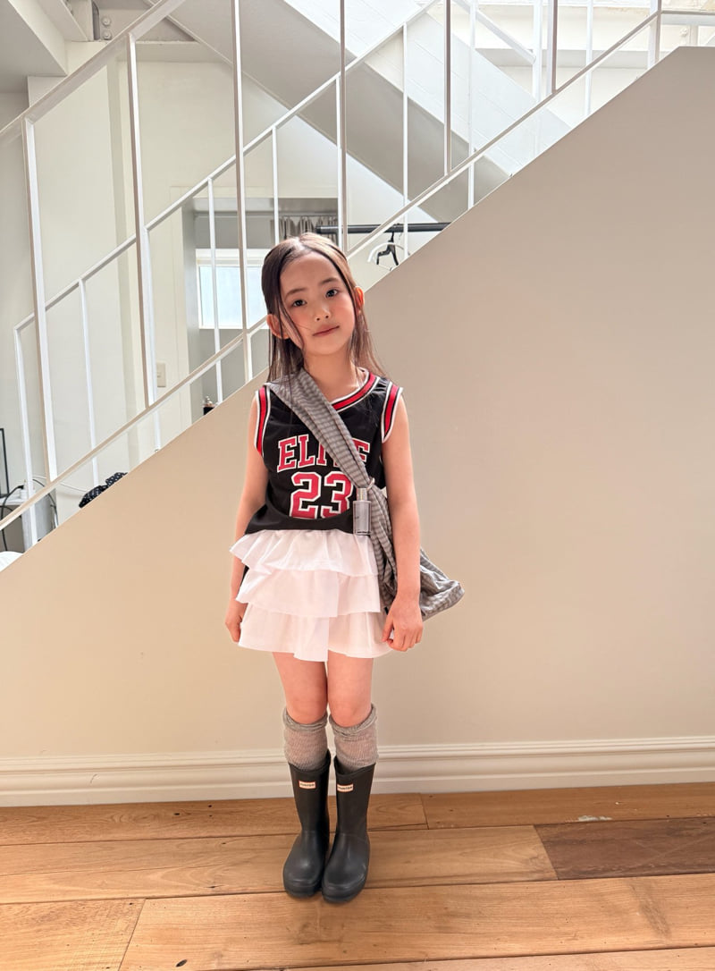Comma - Korean Children Fashion - #magicofchildhood - 23 Mesh Sleeveless
