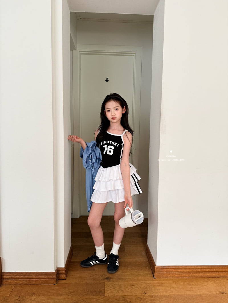 Comma - Korean Children Fashion - #magicofchildhood - Double Tiered Skirt - 12