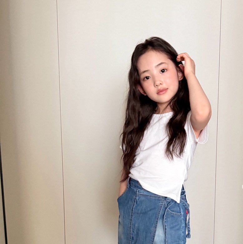 Comma - Korean Children Fashion - #magicofchildhood - Slanted V Tee