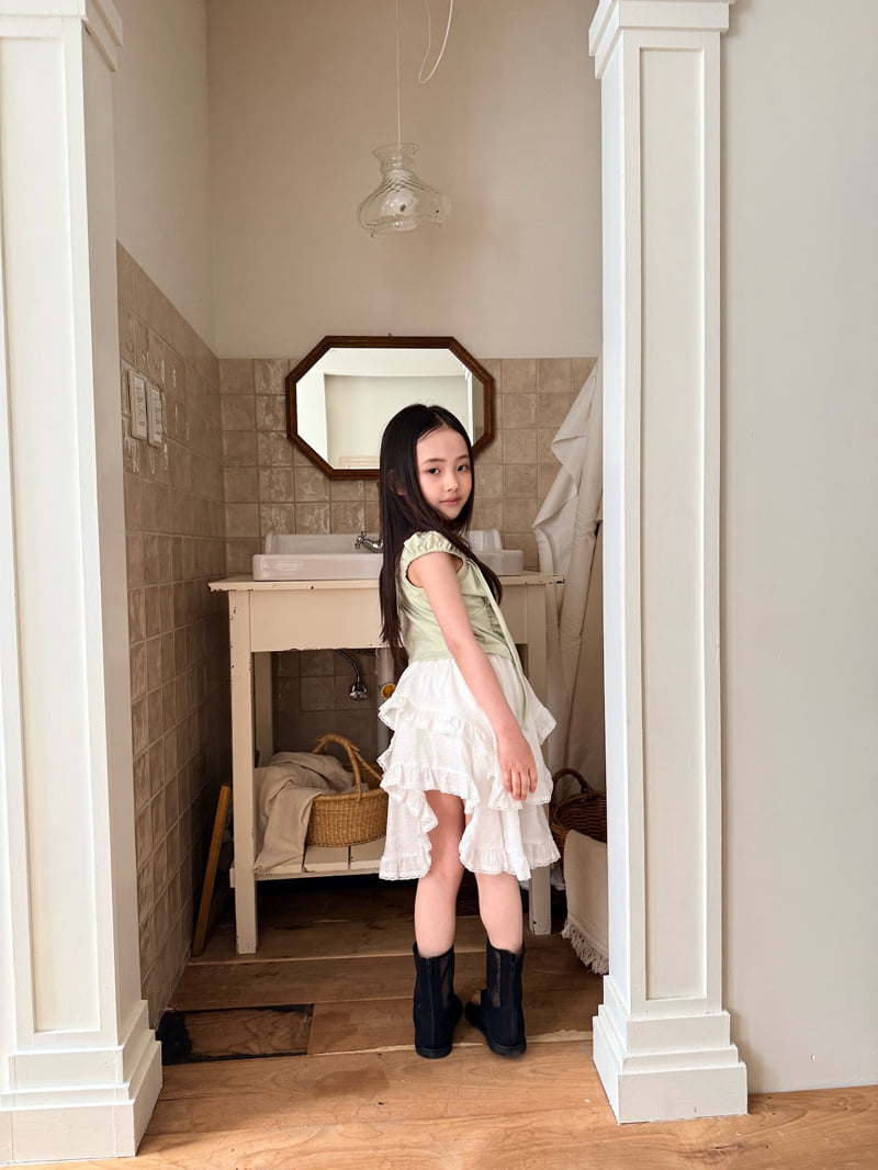 Comma - Korean Children Fashion - #magicofchildhood - Asymmetrical Skirt - 12
