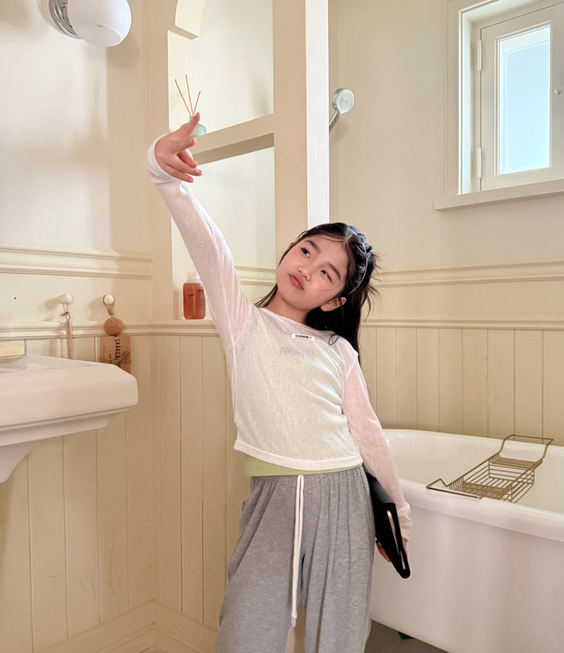 Comma - Korean Children Fashion - #magicofchildhood - Sheer Label Tee - 7