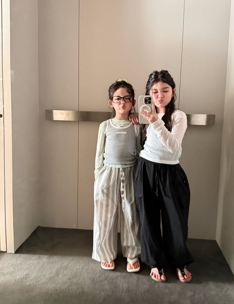 Comma - Korean Children Fashion - #littlefashionista - Summer Long Pants - 4