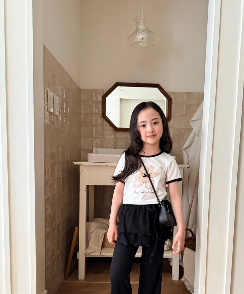Comma - Korean Children Fashion - #minifashionista - Teddy Tee