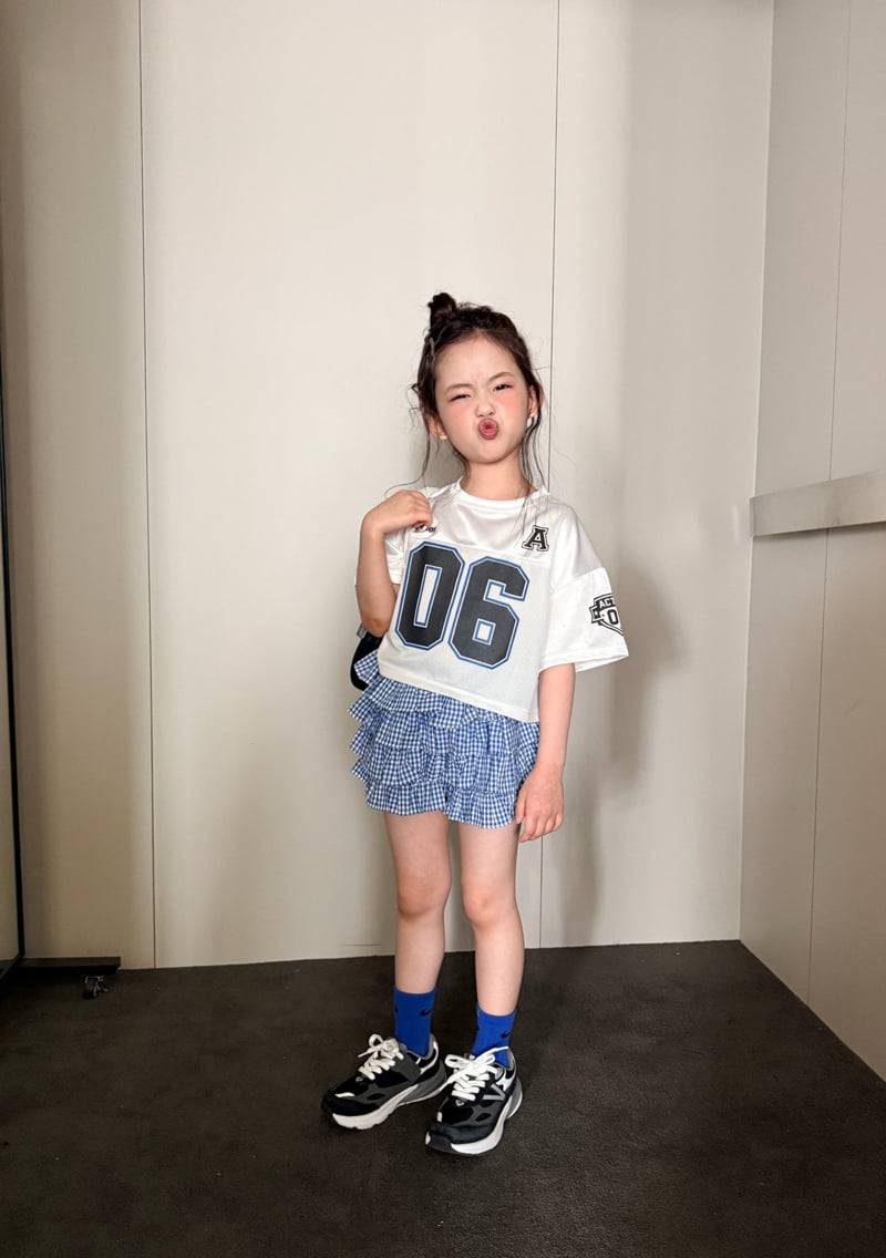Comma - Korean Children Fashion - #minifashionista - Cut Mesh Tee