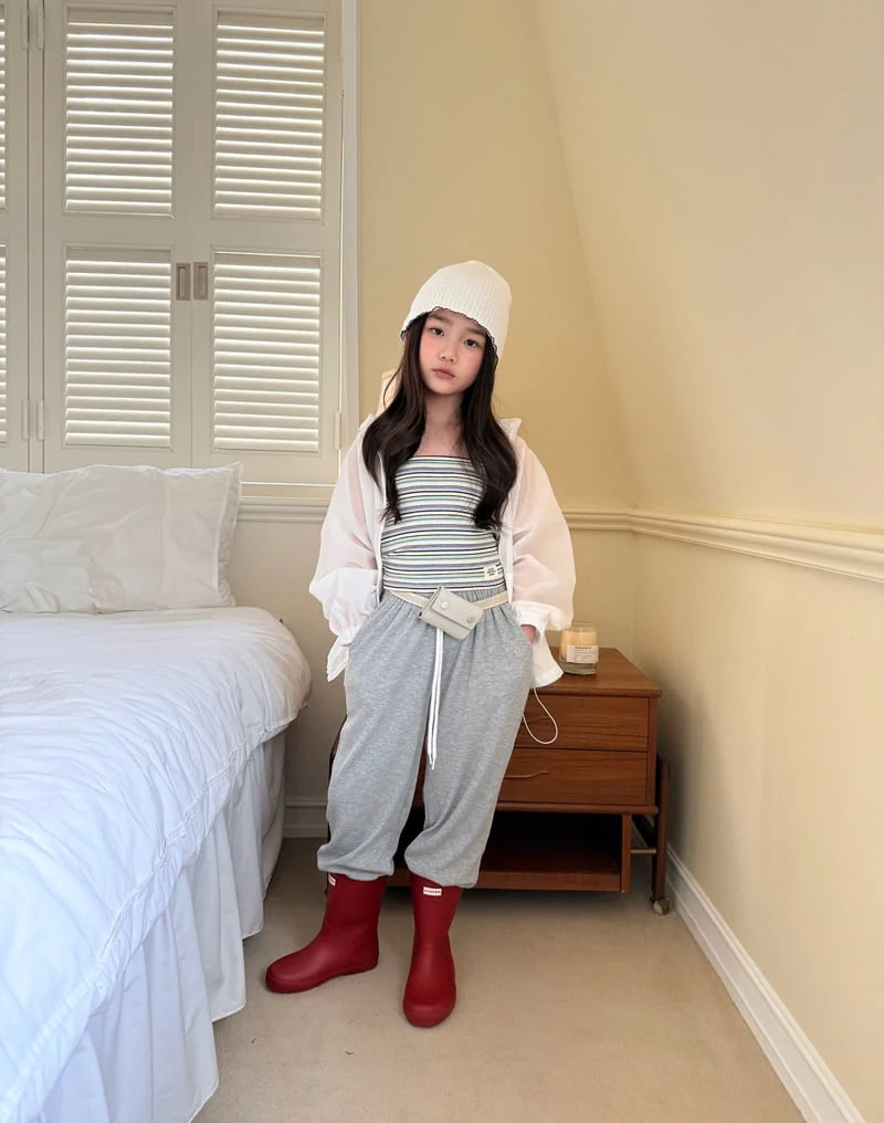 Comma - Korean Children Fashion - #minifashionista - Soft Jogger Pants - 7