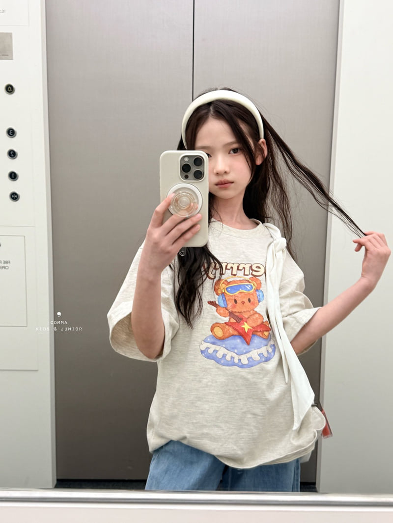 Comma - Korean Children Fashion - #minifashionista - Berry Bear Tee - 3