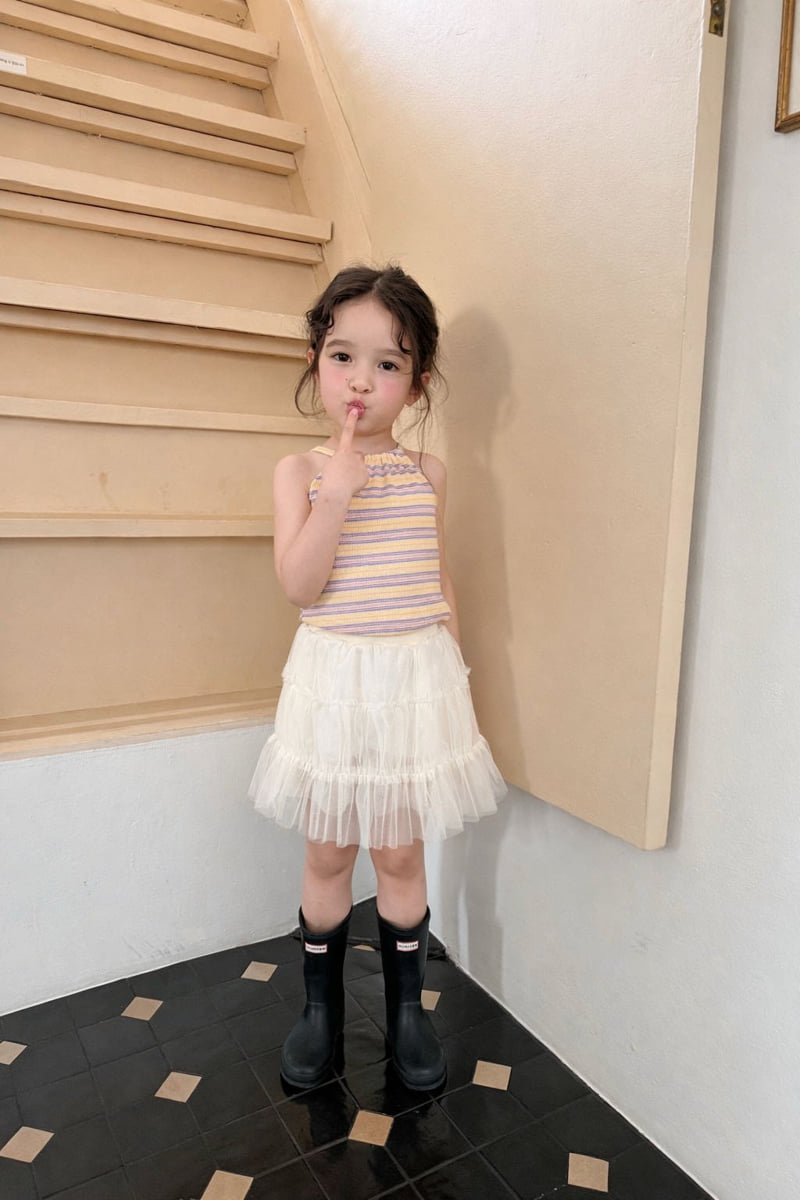 Comma - Korean Children Fashion - #minifashionista - Tulle Tiered Skirt - 12