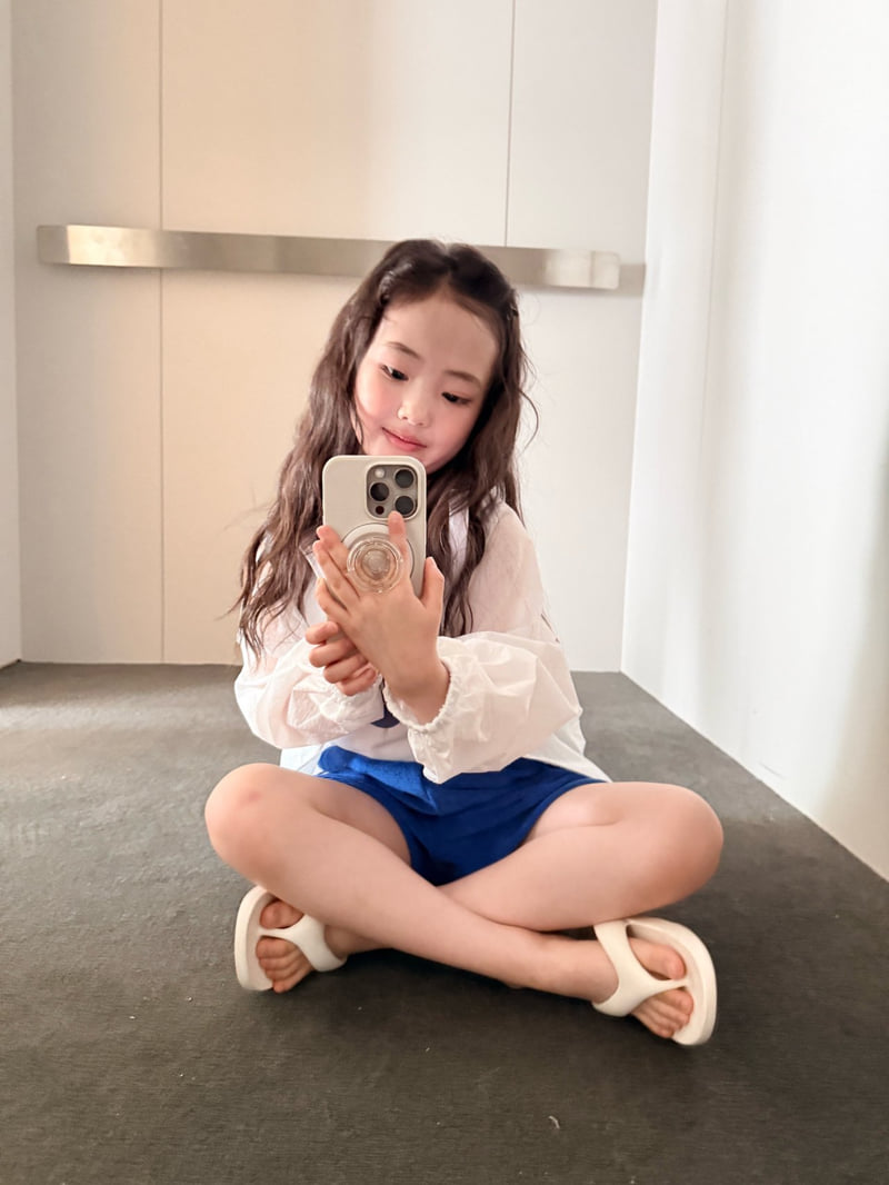 Comma - Korean Children Fashion - #minifashionista - 58 Shorts Blue - 7