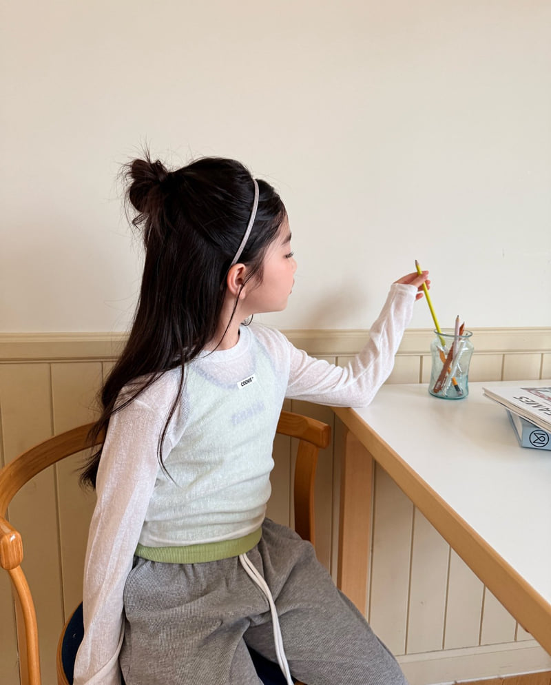 Comma - Korean Children Fashion - #minifashionista - Sheer Label Tee - 8