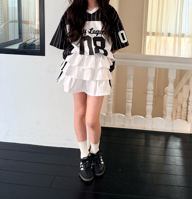 Comma - Korean Children Fashion - #minifashionista - Number Tee - 7