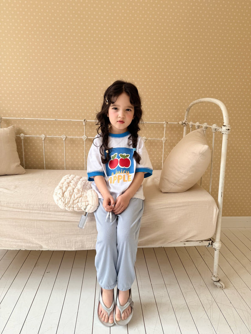 Comma - Korean Children Fashion - #prettylittlegirls - Apple Tee - 12