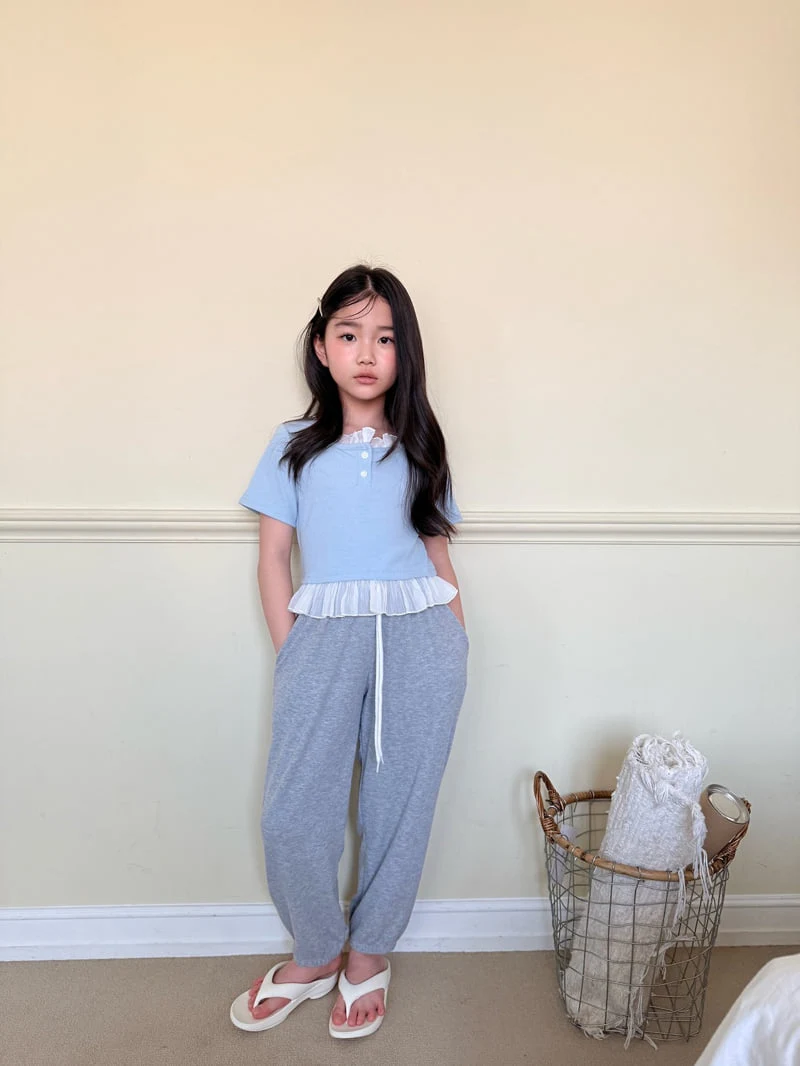 Comma - Korean Children Fashion - #prettylittlegirls - Soft Jogger Pants - 8