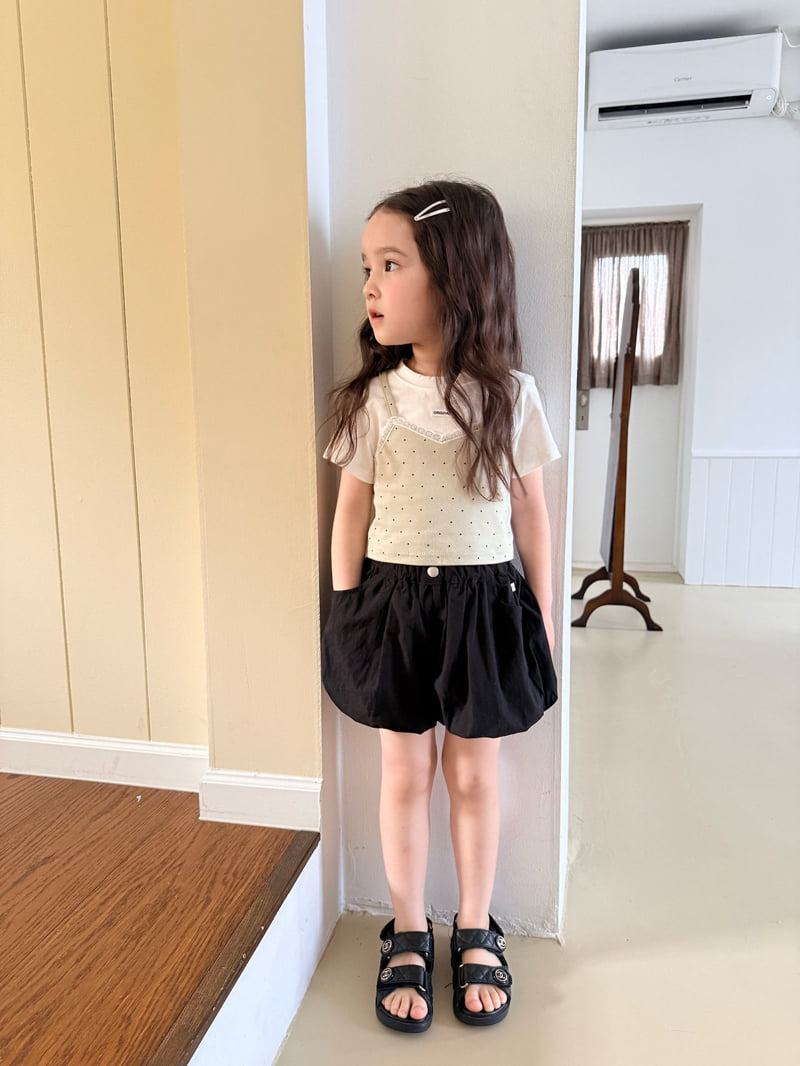 Comma - Korean Children Fashion - #prettylittlegirls - Layered Dot Tee - 5