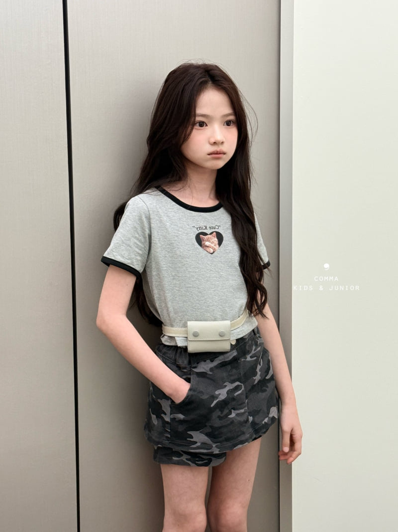Comma - Korean Children Fashion - #prettylittlegirls - Camo Skort - 3