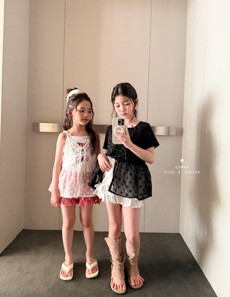 Comma - Korean Children Fashion - #stylishchildhood - Cherry Sleeveless - 8