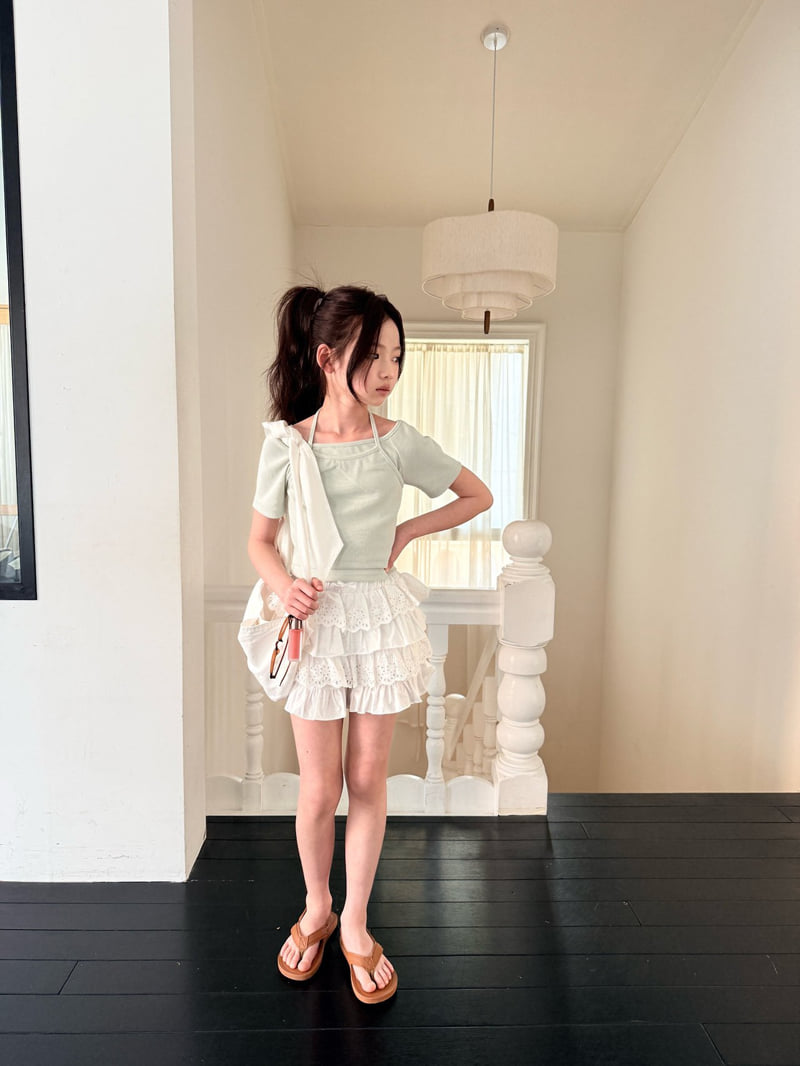 Comma - Korean Children Fashion - #stylishchildhood - Strap Tee - 3