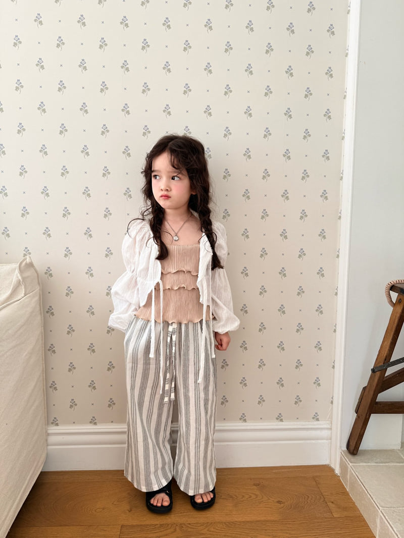 Comma - Korean Children Fashion - #todddlerfashion - Puff Cardigan - 11