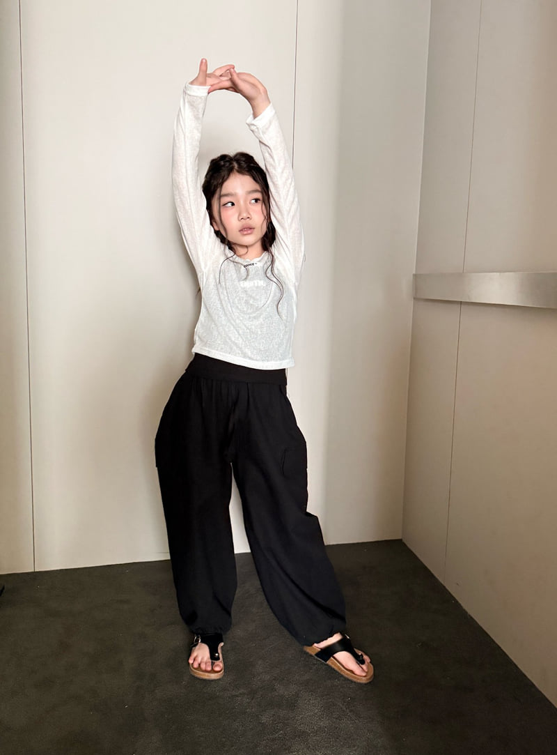 Comma - Korean Children Fashion - #todddlerfashion - Linen Jogger Pants - 10