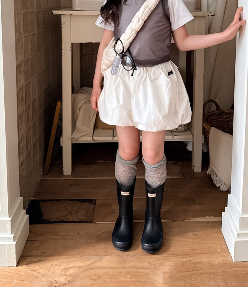 Comma - Korean Children Fashion - #todddlerfashion - Balloon Shorts