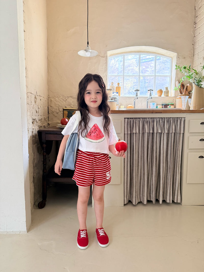 Comma - Korean Children Fashion - #todddlerfashion - Fruit Tee - 10