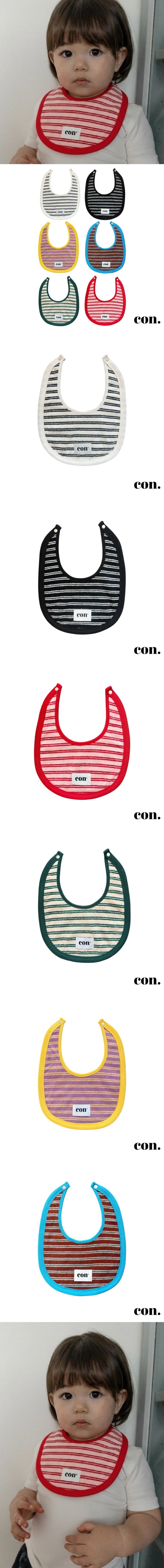 Con - Korean Baby Fashion - #babylifestyle - Cone Bib - 2