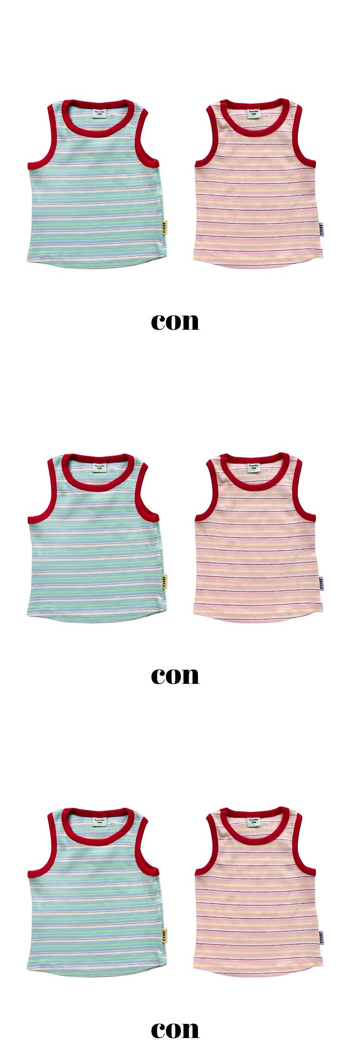 Con - Korean Baby Fashion - #babyootd - Candy Sleeveless - 2