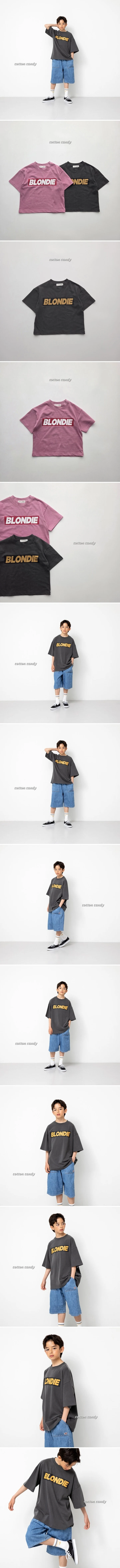 Cotton Candy - Korean Children Fashion - #prettylittlegirls - Blondie Tee - 2