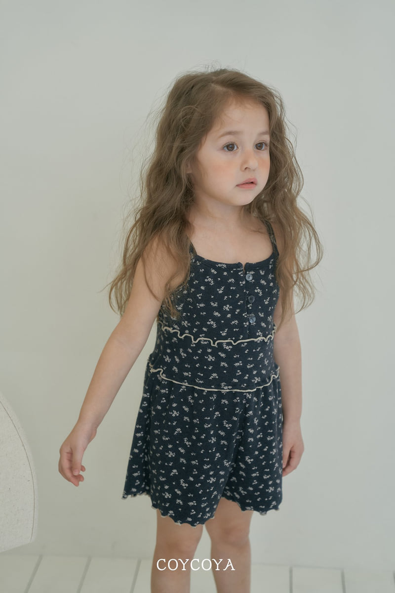Coycoya - Korean Children Fashion - #Kfashion4kids - Daisy Short Jumpsuit - 8