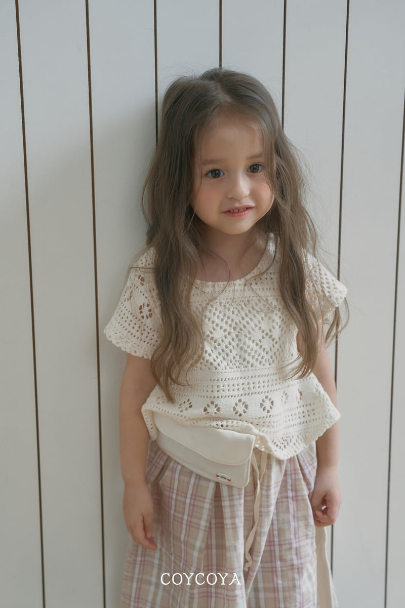 Coycoya - Korean Children Fashion - #Kfashion4kids - Maybe Check Long Skirt - 6