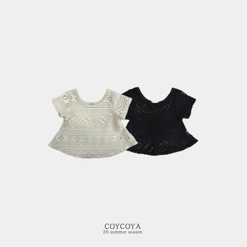 Coycoya - Korean Children Fashion - #Kfashion4kids - Crochet Top