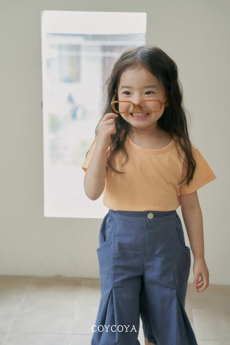 Coycoya - Korean Children Fashion - #Kfashion4kids - Creamy U-Neck Tee - 5