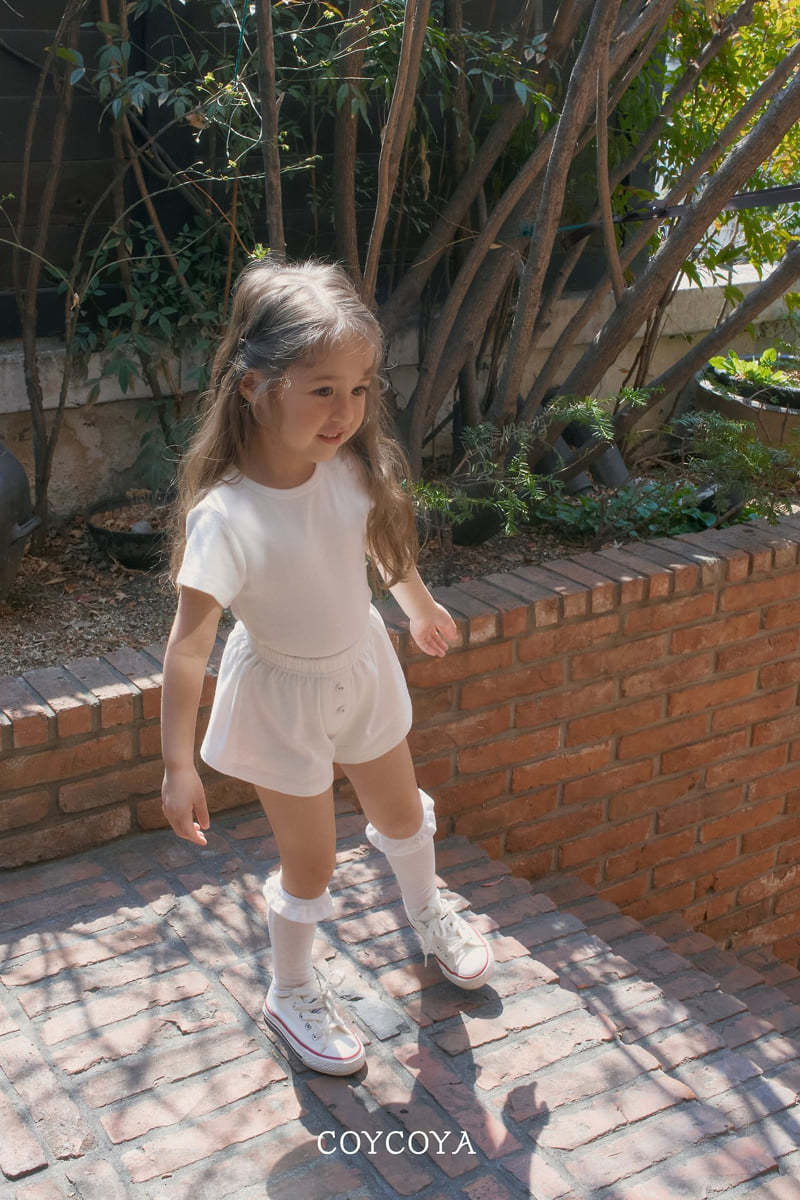 Coycoya - Korean Children Fashion - #childrensboutique - Plain Short Sleeve Tee - 12