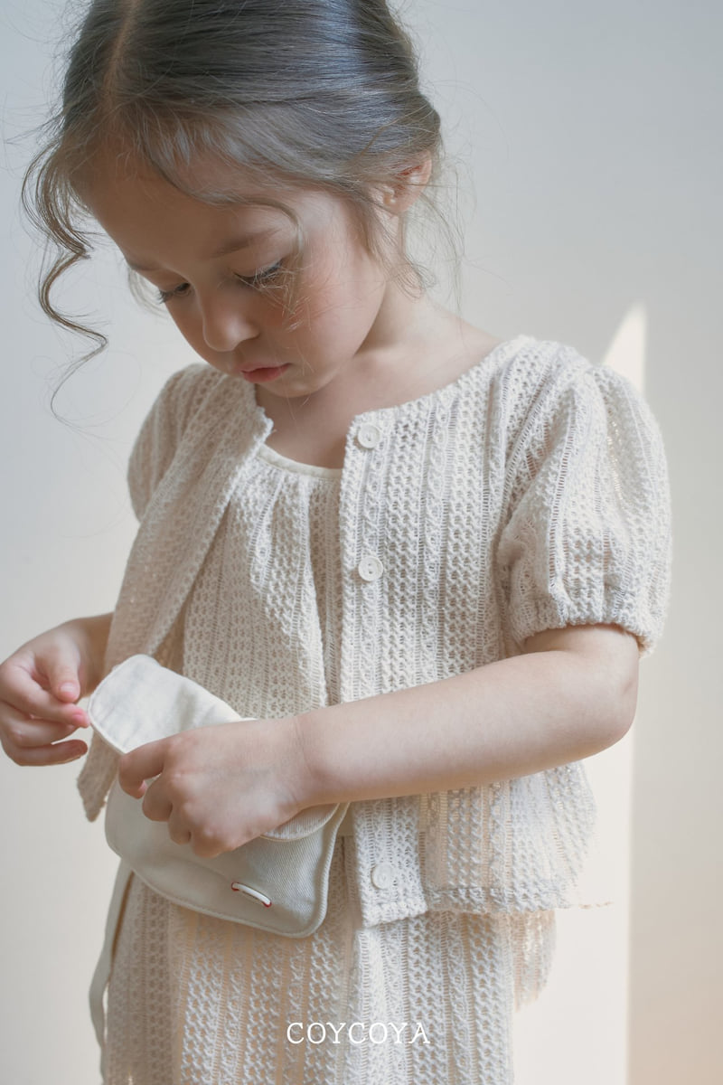 Coycoya - Korean Children Fashion - #childrensboutique - Knitting Crop Cardigan - 6