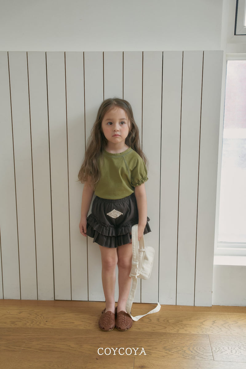 Coycoya - Korean Children Fashion - #childrensboutique - Matilda Frill Shorts - 4