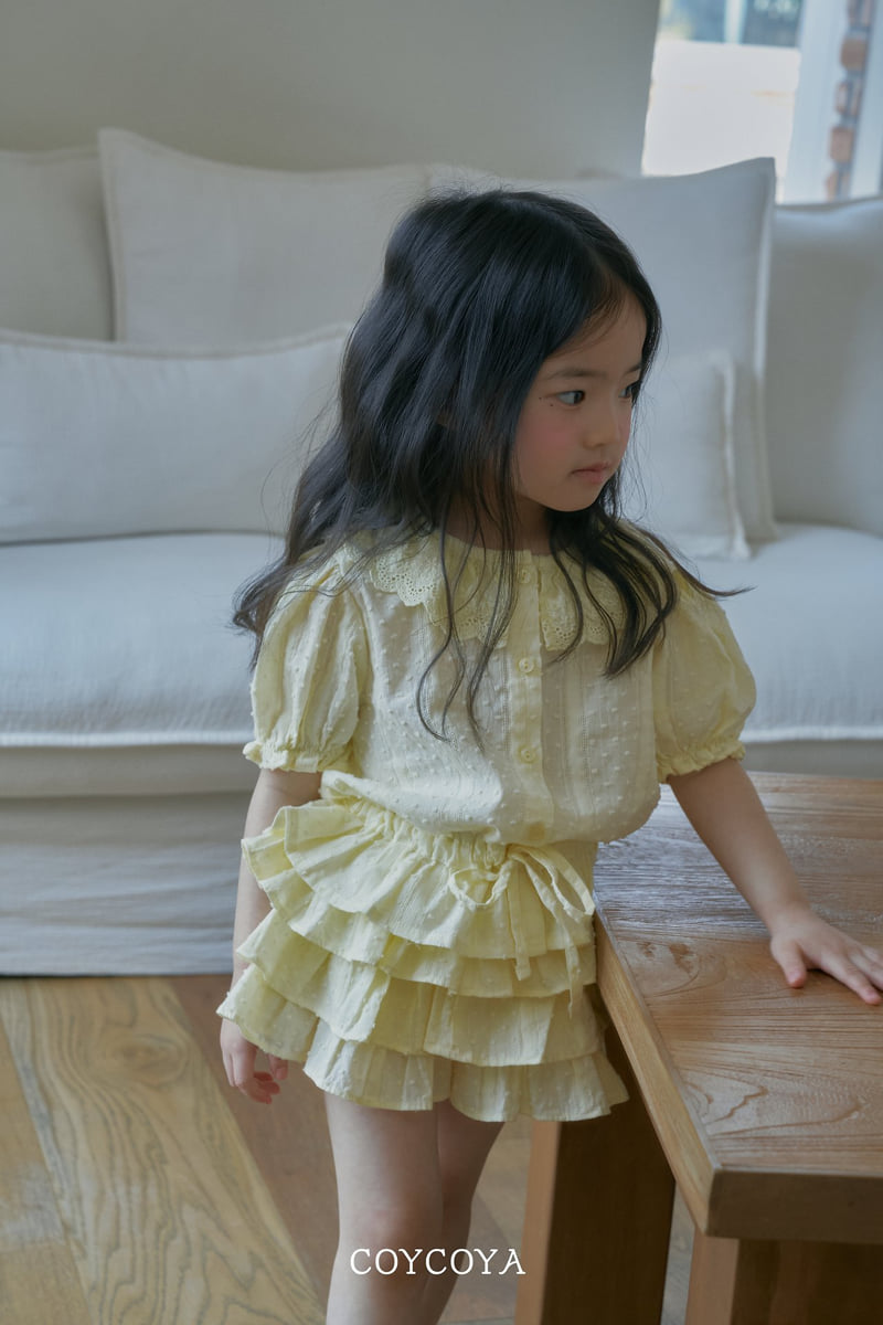 Coycoya - Korean Children Fashion - #designkidswear - Mignon Lace Blouse - 6