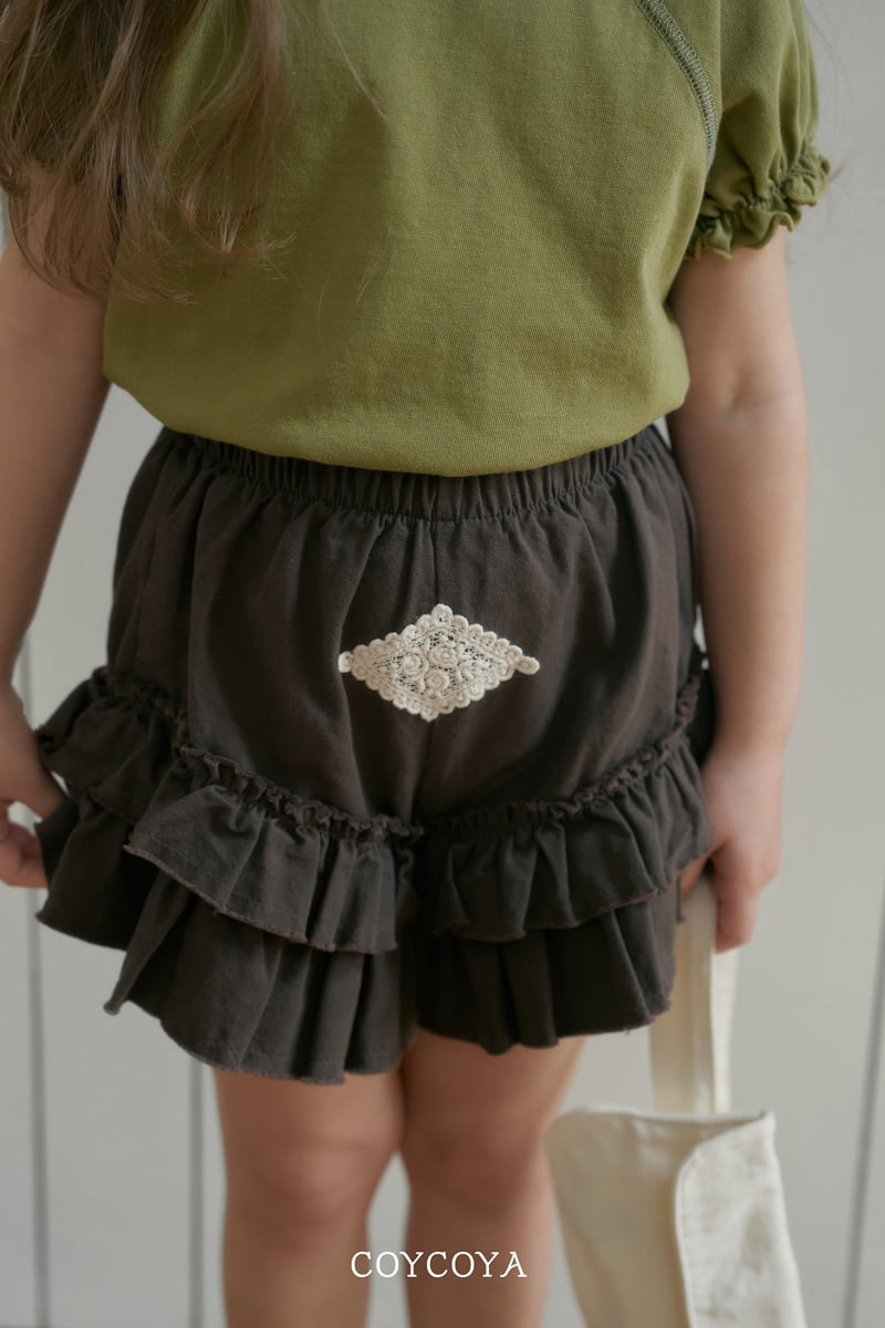 Coycoya - Korean Children Fashion - #discoveringself - Matilda Frill Shorts - 5